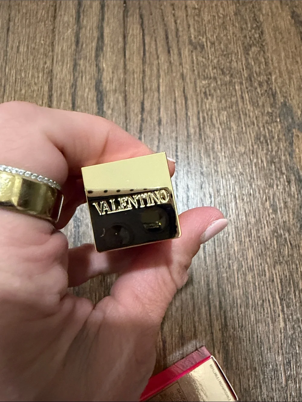 Valentino Rosso Satin Lipstick 400R Roma Fab